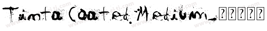 Tinta Coated Medium字体转换